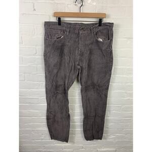 Levi's Women's High Rise Straight Cropped Pant Regular-Fit Gray Size 38/32